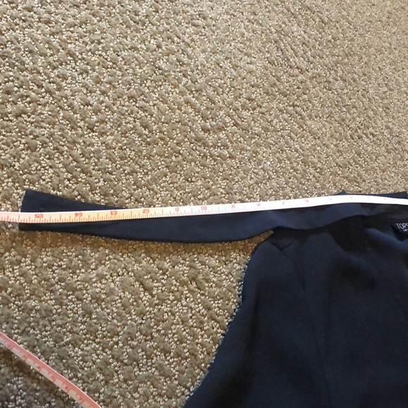 Black Wrap Around Cocktail Dress with Choker - Picture 9 of 16